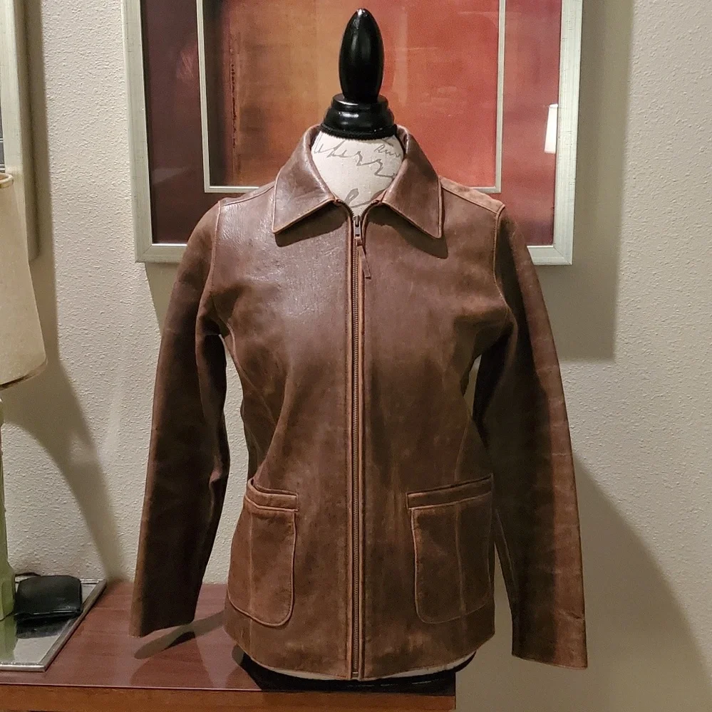 The Territory Ahead Leather Jacket - Picture 1 of 7